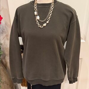 Lululemon Olive Green Sweatshirt